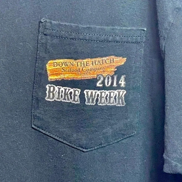 BIKE Week 2014 T-shirt from Ponce Inlet, Florida. - Picture 3 of 8